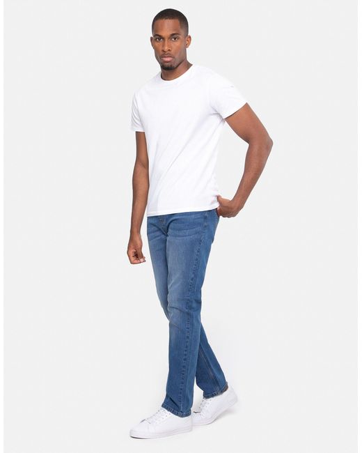 Threadbare Regular-fit-Jeans im klassischen Design in Blue für Herren