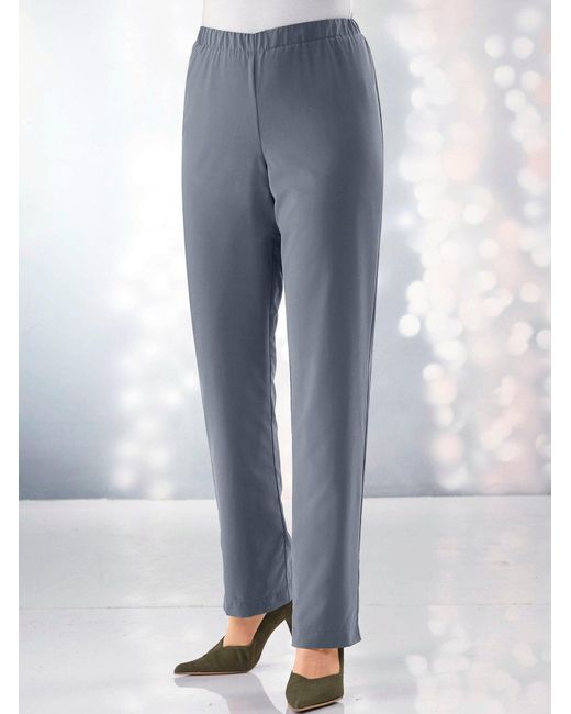 Sieh an! Blue Jerseyhose Thermohose Innenbeinlänge ca. 72 cm