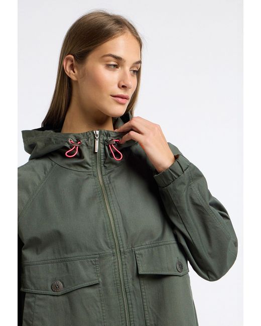 Frieda & Freddies Green Fieldjacket Jacket / Doloris Neo