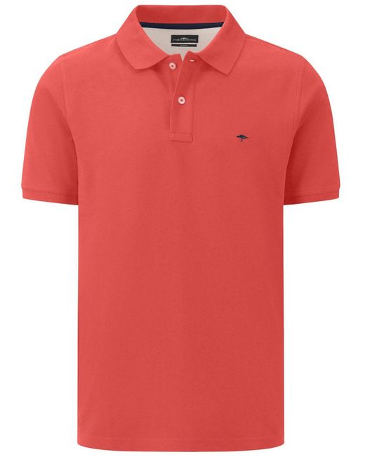 Fynch-Hatton Poloshirt in Red für Herren