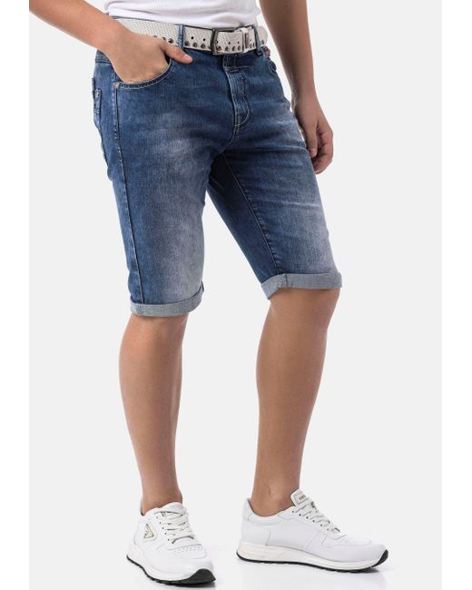 Cipo & Baxx Shorts in Blue für Herren