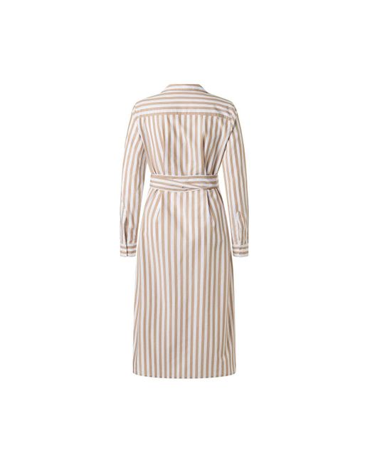 Maerz White Abendkleid Kleid