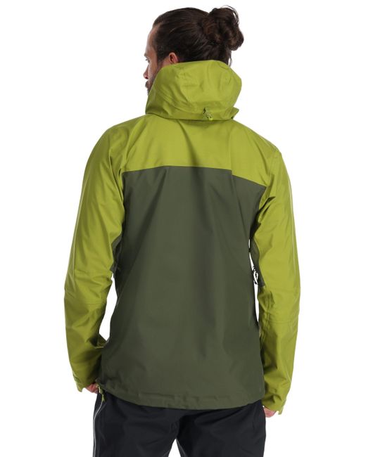 Rab Funktionsjacke Latok Mountain GORE-TEX Pro Regenjacke in Green für Herren
