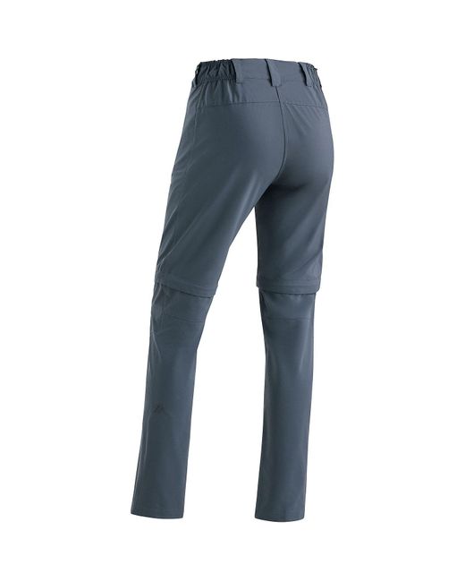 Maier Sports Blue Funktionshose Hose Nata Zip Loop