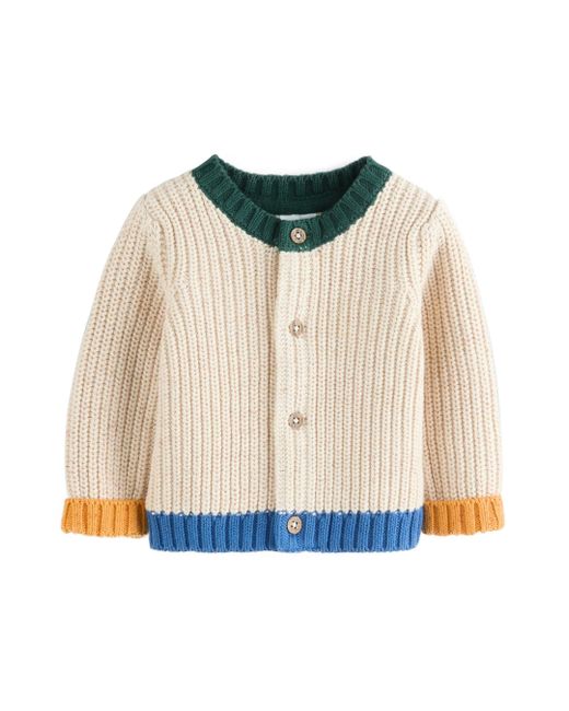 Next Strickjacke aus 100 % Baumwolle. (1-tlg) in Natural für Herren