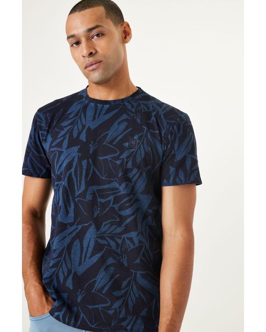 Garcia T-Shirt Regular fit in Blue für Herren