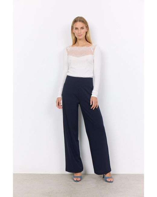 Soya Concept Blue Anzughose SC-SIHAM 48
