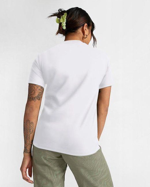Converse White T-Shirt CHUCK PATCH INFILL TEE