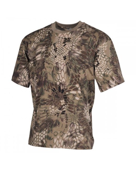 MFH US T-, halbarm, 170g/m2, klassisches Army Shirt. in Brown für Herren