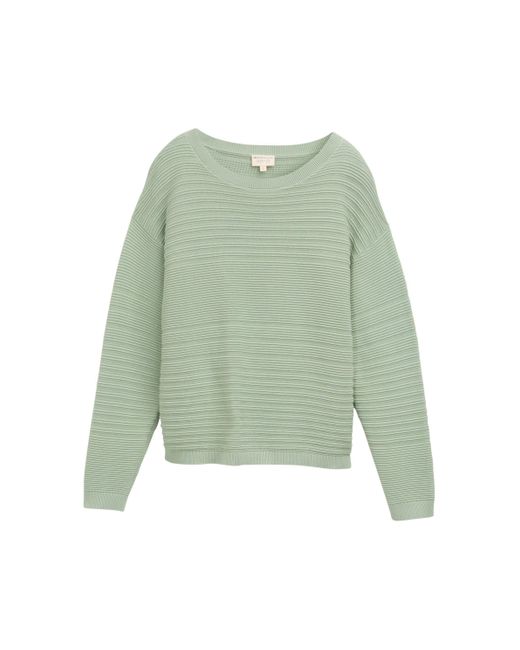 Tom Tailor Green Strickpullover
