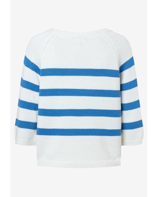 MORE&MORE Blue &MORE Ajourpullover
