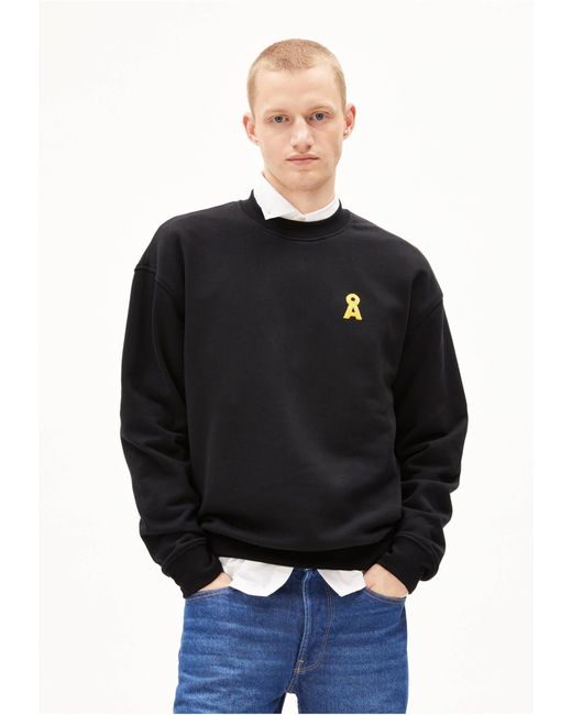 ARMEDANGELS Sweatshirt EMAAL CREWNECK ICON A (1-tlg) in Blue für Herren