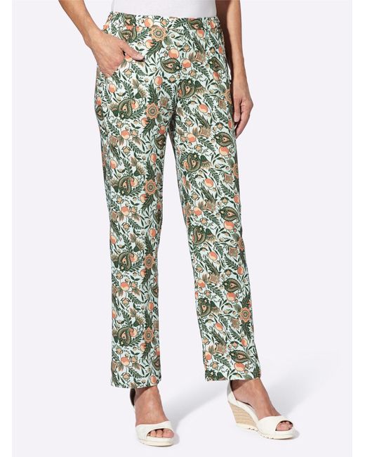 Sieh an! Green Jerseyhose Schlupfhose Innenbeinlänge ca. 74 cm