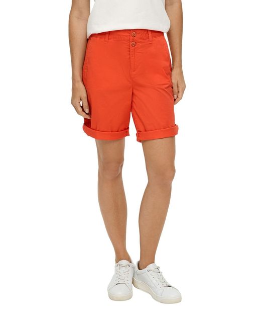 S.oliver Red Shorts