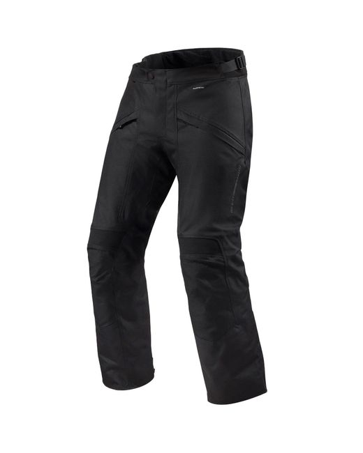 Revit Motorradhose Factor 5 H2O Textilhose Schwarz Regular in Black für Herren