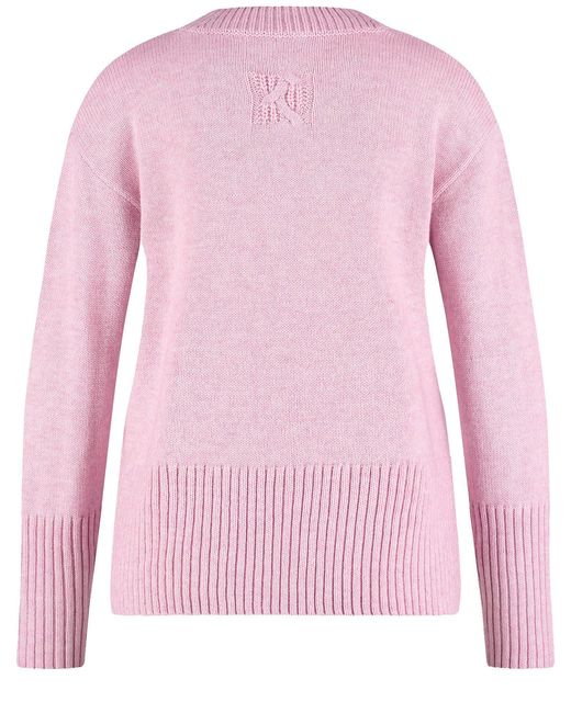 Gerry Weber Pink Strickpullover PULLOVER /1 ARM