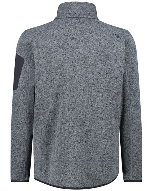 CMP Fleecejacke MAN JACKET ALLUMINIO-TITANIO in Gray für Herren