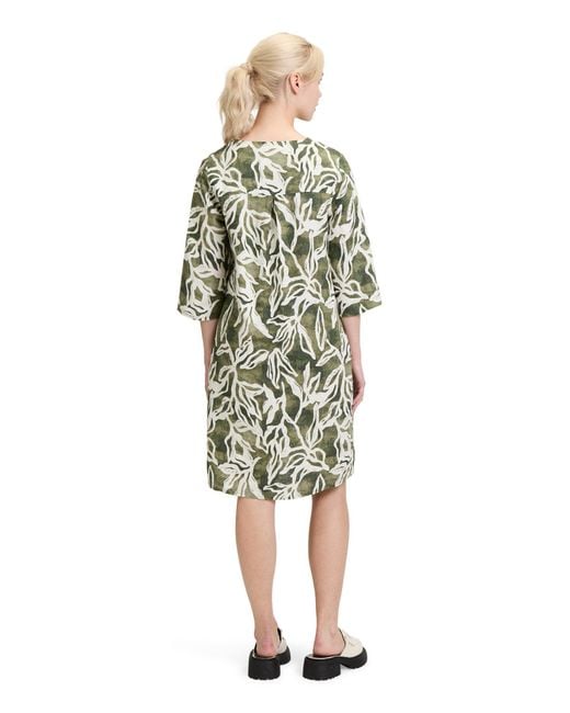 Cartoon White Strickkleid Sommerkleid