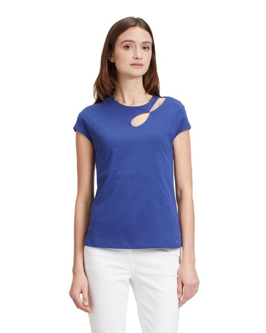 Betty Barclay Blue Kurzarmhemd Shirt Kurz 1/2 Arm