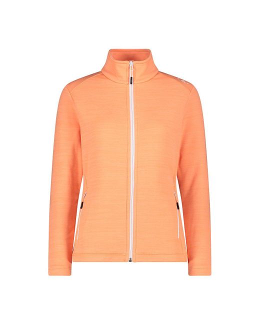 CMP Orange Fleecejacke Powerstretch Jacke lachs