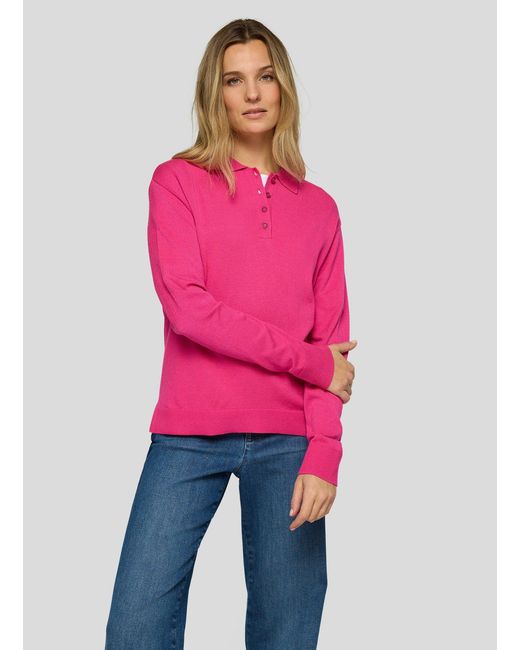 Rabe Pink Strickpullover Pullover