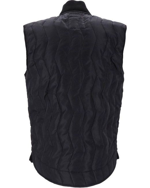 Roeg Sweatweste Brad Vest in Black für Herren