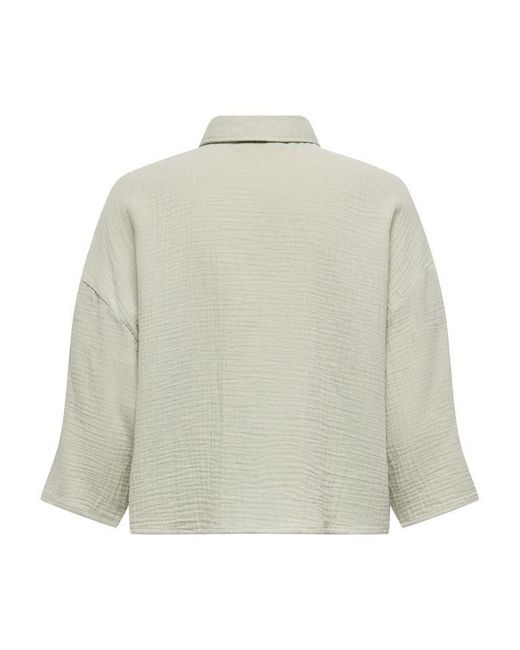 Only & Sons White Hemdbluse