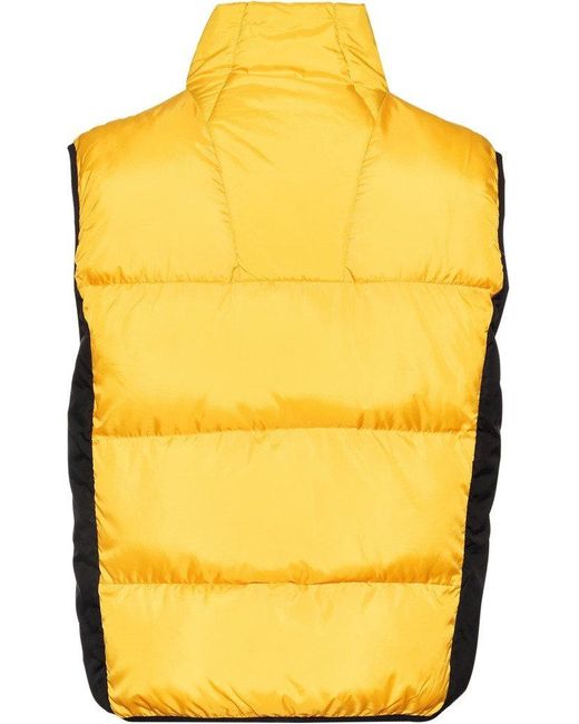 Southpole Sweatweste PM234-006-3 SP Bubble Vest 1.0 in Yellow für Herren