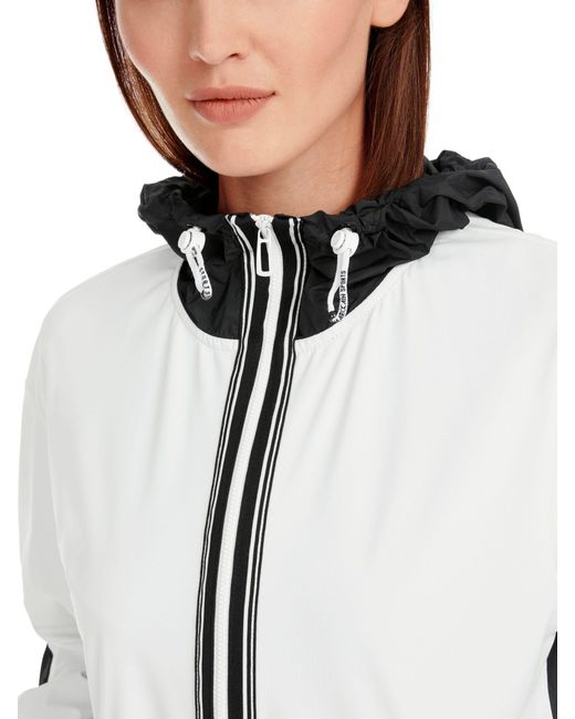 Marc Cain White Anorak Jacke 910