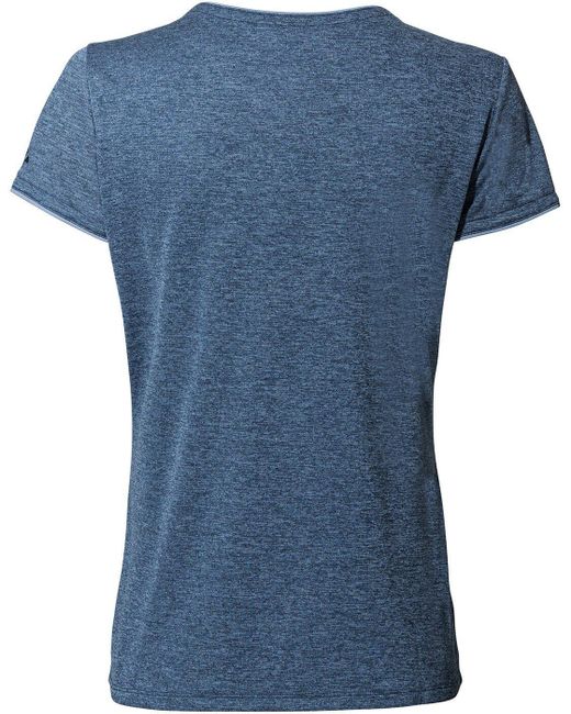 Vaude Blue Kurzarmshirt Wo Essential T-Shirt DARK SEA UNI