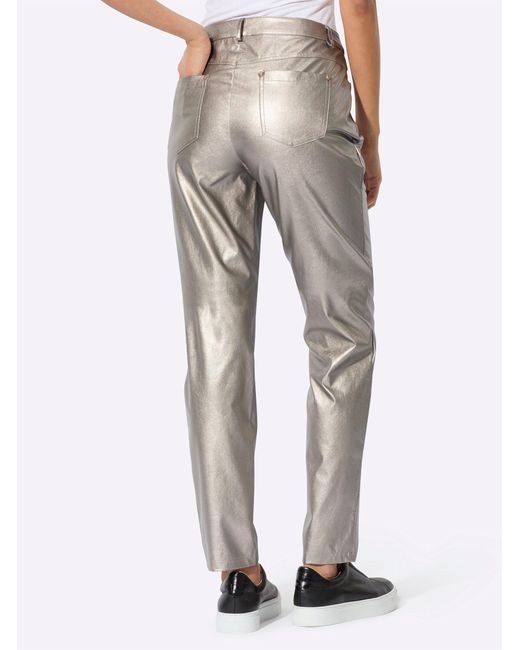 Creation L Gray Jerseyhose Hose Innenbeinlänge ca. 72 cm