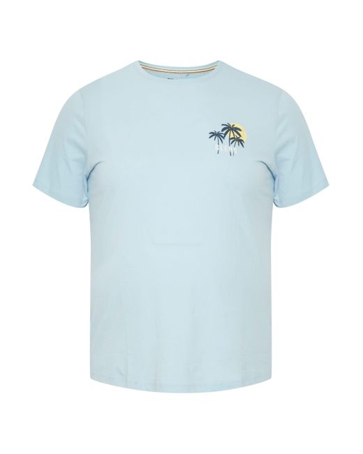 Blend T-Shirt BHBT in Blue für Herren