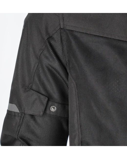 Acerbis Motorradjacke Ramsey Vented 2.0 Mesh Motorrad Textiljacke (wasserdicht) in Black für Herren