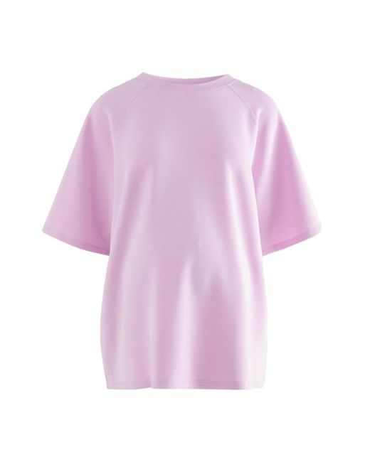 Next Pink Umstandsshirt Weiches Co-Ord Kurzarm-T-Shirt, Umstandsmode (1-tlg)