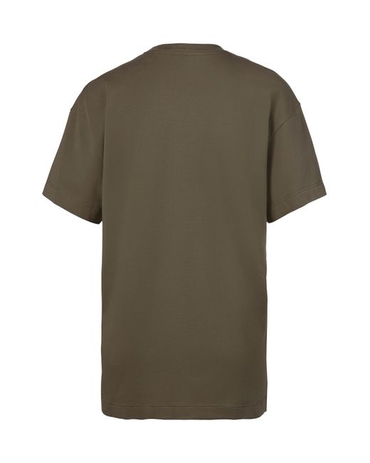 HUGO Linked T-Shirt mit Aufdruck in Green für Herren