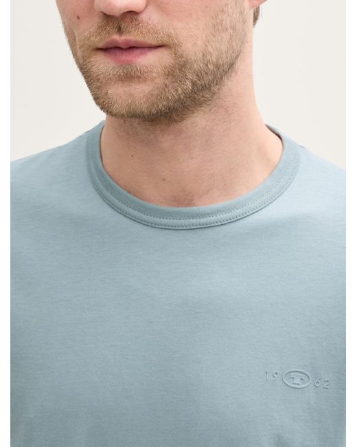 Tom Tailor Shirt Basic T-Shirts 2er-Pack (im Doppelpack) in Blue für Herren