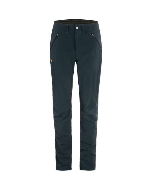 Fjallraven Blue Ää Outdoorhose W Abisko Trail Stretch Trousers