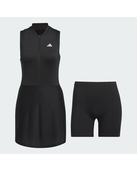 Adidas Black Sweatkleid WOMEN'S ULTIMATE365 SLEEVELESS KLEID