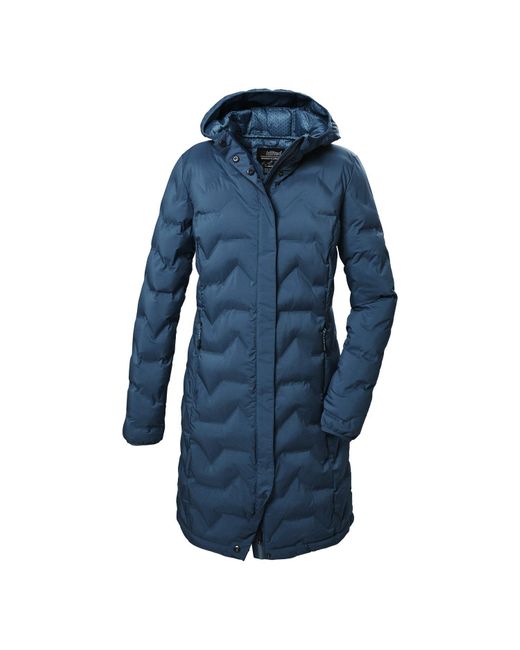Killtec Blue Funktionsmantel Steppparka KOW 9 WMN QLTD PRK