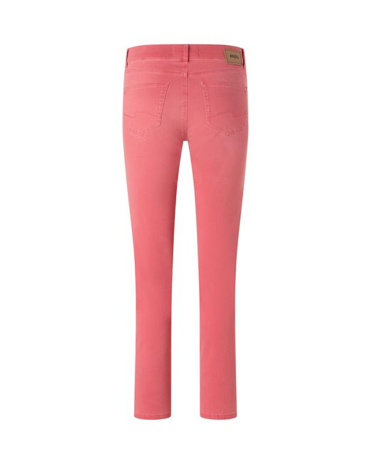 ANGELS Red Straight-Jeans CICI in Slim Fit-Passform