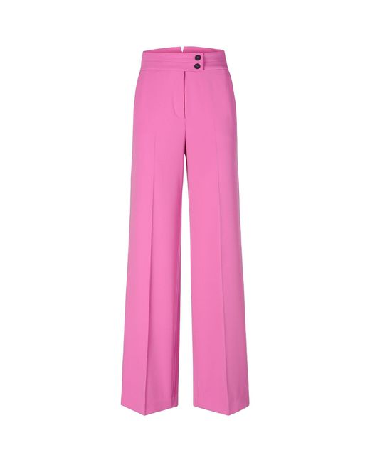Riani Pink Druckbluse Hose wide fit