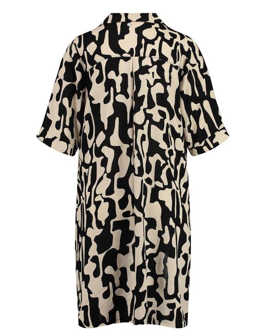Key Largo Black Blusenkleid Kleid WD LUISE V-NECK (1-tlg)