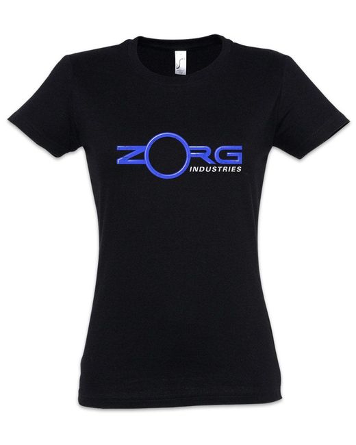 Urban Backwoods Black Print- Zorg T-Shirt Logo Zeichen Firma Das Fünfte The Fifth Element 5.