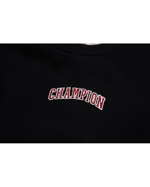 Champion Sweatshirt Crewneck 216578 in Black für Herren