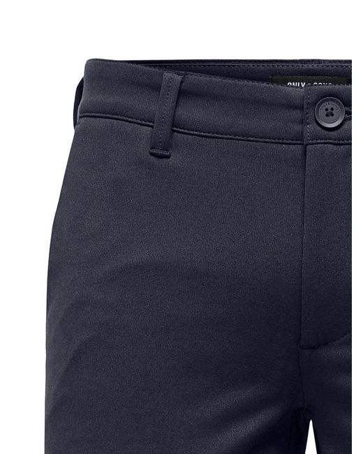 Only & Sons Chinoshorts Shorts Bermuda Pants Sommer Hose 7413 in Blau-2 in Blue für Herren
