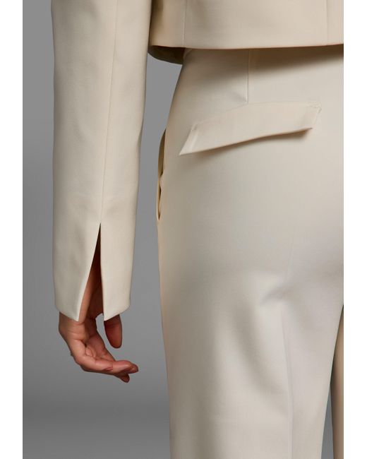 Hechter Paris Gray Kurzblazer in modischer Cropped-Form