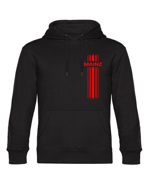 multifanshop Kapuzensweatshirt Mainz in Black für Herren