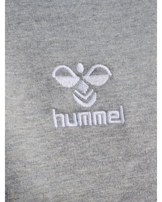 Hummel Kapuzensweatshirt hmlGO 2.0 HOODIE GREY MELANGE in Gray für Herren