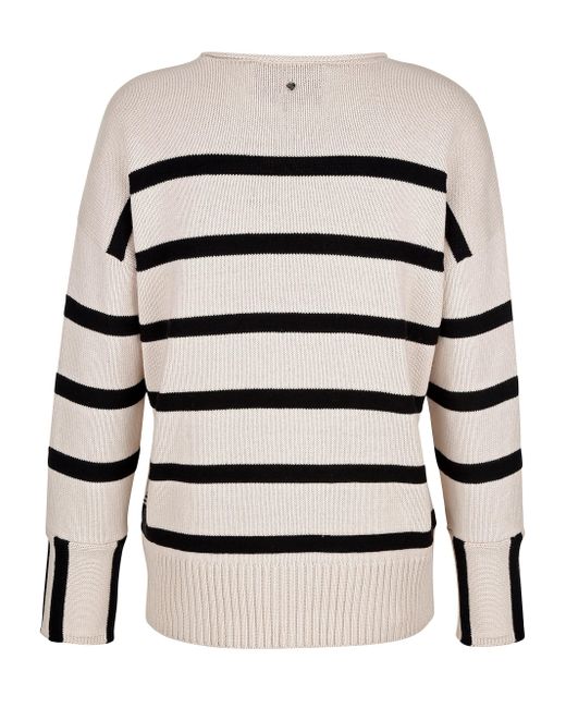 LIEBLINGSSTÜCK Strickpullover Pullover in hochwertiger Kontrastverarbeitung  in Weiß | Lyst DE