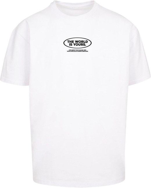 MT Upscale T-Shirt Money Maker Oversize Tee in White für Herren